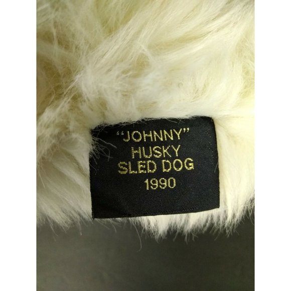 BAB Promise Pets 12" Husky Dog + 12" GUND 1990 Eddie Bauer Johnny Sled Dog Plush - Picture 11 of 12